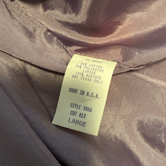 Vintage Roughrider Woven Stripe Jacket - Made in USA | Boho Western Style size L - Picture 6 of 7